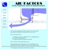 Website Snapshot of AIR FACTORS